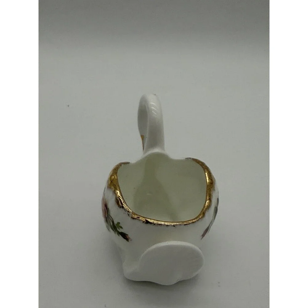 Royal Albert Old Country Roses Porcelain English Swan Trinket Dish Figurine 2.5